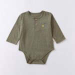 【66-90cm】ロンパース ベビー ナチュラル 刺繡 - 画像 (6)