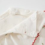 【66-90cm】ロンパース ベビー チェリー柄 フリル - 画像 (5)