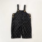 【73-110cm】サロペット ベビー オシャレ デニム ドット - 画像 (8)