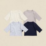 【73-110cm】Ｔシャツ キッズ服 韓国風 無地 - 画像 (2)