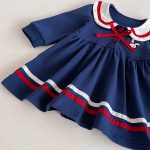 【73-100cm】ロンパースorワンピース 姉妹服 ウサギ柄 セーラー風 - 画像 (12)