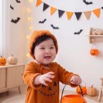 【66-90cm】オールインワン ベビー かぼちゃ ハロウィン - 画像 (13)