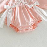【66-130cm】ロンパースorワンピース 女の子 姉妹服 蝶結び付き かわいい - 画像 (18)