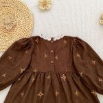 【66-130cm】ロンパースorワンピース 姉妹コーデ 刺繍 コーデュロイ - 画像 (19)