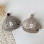 【GOODS】キャップ ベビー ボーダー ぽんぽん付き - 画像 (6)