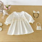 【66-130cm】ロンパースorワンピース 女の子 姉妹服 フランス風 レース - 画像 (13)