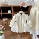 【66-90cm】ロンパース ベビー プリンセス リボン - 画像 (8)