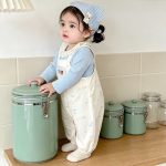 【73-100cm】サロペットorシャツ ベビー 可愛い ベージュ - 画像 (4)