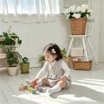 【66-100cm】ロンパースorワンピース ベビー ノースリーブ チェック - 画像 (8)