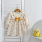 【66-130cm】ロンパースorワンピース 女の子 姉妹服 蝶結び 花柄 - 画像 (11)
