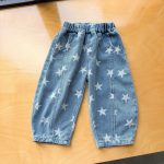【80-150cm】パンツ キッズ デニム スター柄 - 画像 (10)