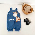 【73-110cm】サロペット ベビー デニム 通園・お出かけに - 画像 (3)