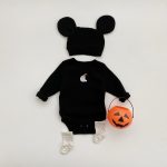【66-90cm】ロンパース ベビー ゴースト プリント - 画像 (5)