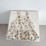 【73-110cm】サロペワンピース ベビー 花柄 おしゃれ - 画像 (13)