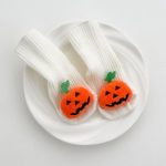 【66-90cm】ロンパース ベビー ハロウィン カラーバリ かぼちゃ - 画像 (9)
