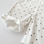 【73-110cm】サロペット ベビー オシャレ デニム ドット - 画像 (17)