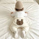 【66-90cm】レギンス ベビー ビッグ クマ かわいい - 画像 (5)