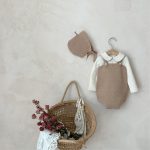 【66-90cm】ロンパース ベビー 韓国風 レトロ 無地 - 画像 (7)