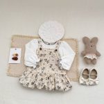 【73-110cm】サロペワンピース ベビー 花柄 おしゃれ - 画像 (8)