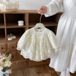 【66-90cm】ロンパース ベビー プリンセス レース - 画像 (6)