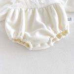 【66-90cm】ロンパース&帽子 ベビー 暖かい レース - 画像 (12)