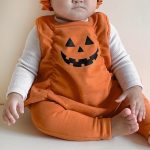 【66-90cm】ロンパース&帽子 ハロウィン かぼちゃ - 画像 (5)