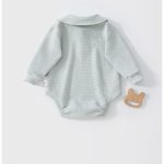 【66-90cm】ロンパース ベビー ワッフルワン プリント - 画像 (6)