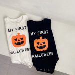 【66-90cm】ロンパース&帽子 ベビー ハロウィン かぼちゃ - 画像 (9)