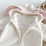 【66-90cm】ロンパース ベビー もこもこ ウサギ - 画像 (15)