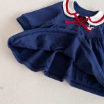 【73-100cm】ロンパースorワンピース 姉妹服 ウサギ柄 セーラー風 - 画像 (13)