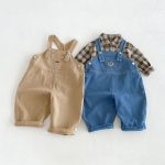 【80-130cm】シャツorサロペット 男の子 ワンプリント デニム - 画像 (13)