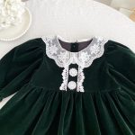 【66-130cm】ロンパースorワンピース 女の子 姉妹服 レース プリンセス - 画像 (12)