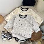 【66-90cm】ロンパースor パンツ コットン やわらか肌着 長袖 ボディスーツ - 画像 (3)