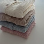 【80-120cm】カーディガン キッズ ニット 無地 カジュアル - 画像 (6)