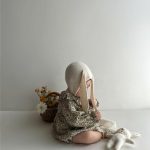 【66-90cm】ロンパース ベビー 韓国風 ブルー花柄 - 画像 (7)