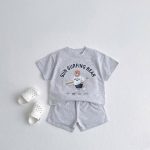 【80-130cm】セットアップ キッズ カートゥーン かわいい - 画像 (3)