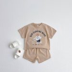 【80-130cm】セットアップ キッズ カートゥーン かわいい - 画像 (5)