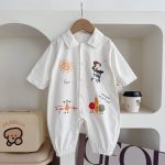 【66-90cm】ロンパース ベビー カートゥーン プリント - 画像 (7)