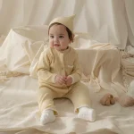 【66-90cm】ロンパース ベビー 韓国風 ボーダー - 画像 (4)