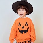 【80-120cm】セットアップ キッズ ハロウィン かぼちゃ - 画像 (6)