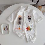 【66-90cm】ロンパース ベビー カートゥーン プリント - 画像 (8)
