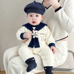 【66-90cm】ロンパース ベビー ベア クリーム - 画像 (7)