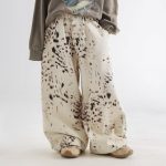 【90-150cm】パンツ 男の子 ボーイズ レオパード柄 ワイドデニム - 画像 (9)