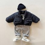 【73-100cm】ロングパンツ ベビー カジュアル ベーシック - 画像 (4)