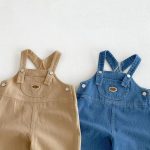 【80-130cm】シャツorサロペット 男の子 ワンプリント デニム - 画像 (14)