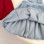 【73-120cm】ワンピース2点セット 女の子 可愛い 無地 - 画像 (10)