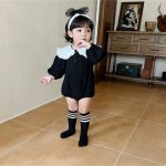 【66-90cm】ロンパース ベビー 韓国風 セーラー - 画像 (9)