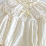 【66-90cm】ロンパースorワンピース ベビー 姉妹服 レース花襟 - 画像 (12)