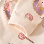 【66-90cm】ロンパース ベビー 可愛い ウサギ プリント - 画像 (4)