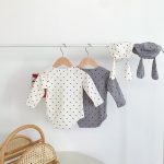 【66-90cm】ロンパース ベビー 可愛い スター柄 - 画像 (12)
